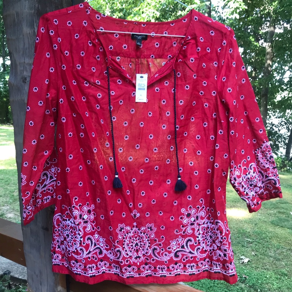 Cotton cool blouse for Summer